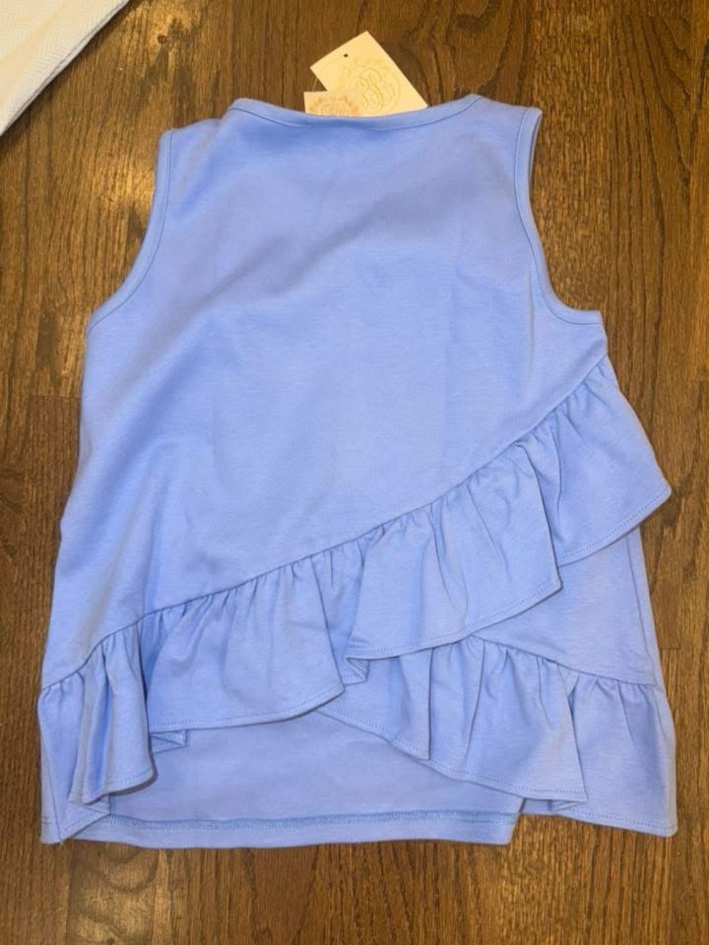 TBBC Love me back Blue Sleeveless Tank Top NWT